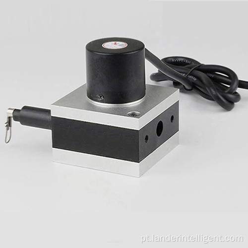 Potenciômetro de cordão de fio elétrico de saída de 0-10V com alcance de 1000 mm